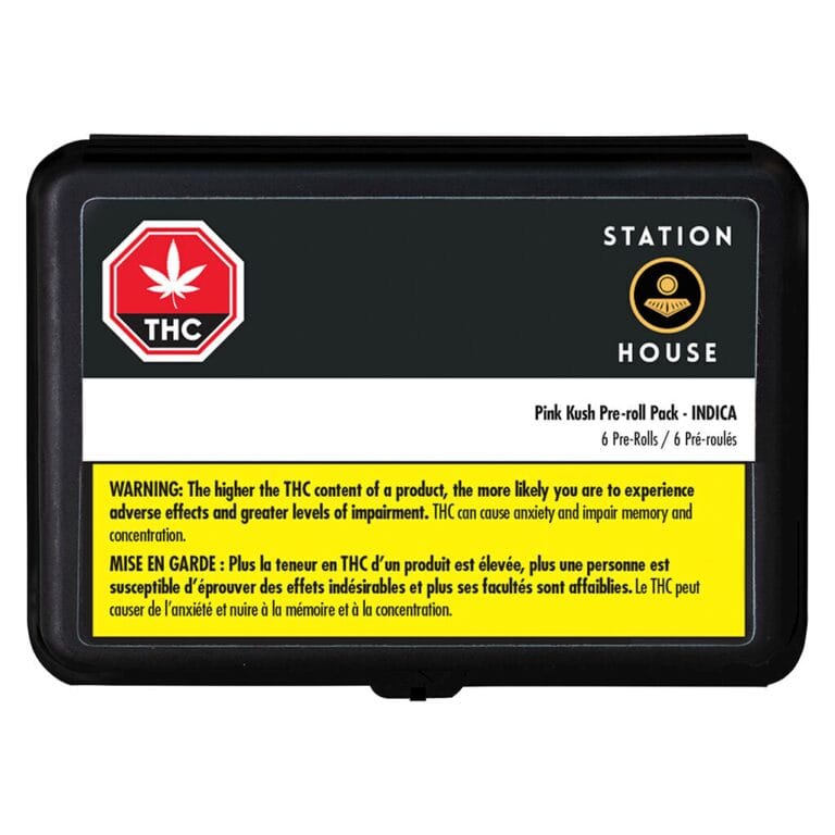 Station House Pink Kush Pre-Roll — Indica, 1x0.5g