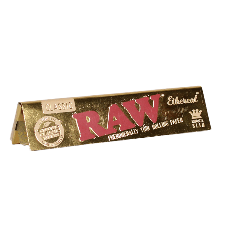 RAW Rolling Papers KING Size (CLASSIC ETHEREAL GOLD)