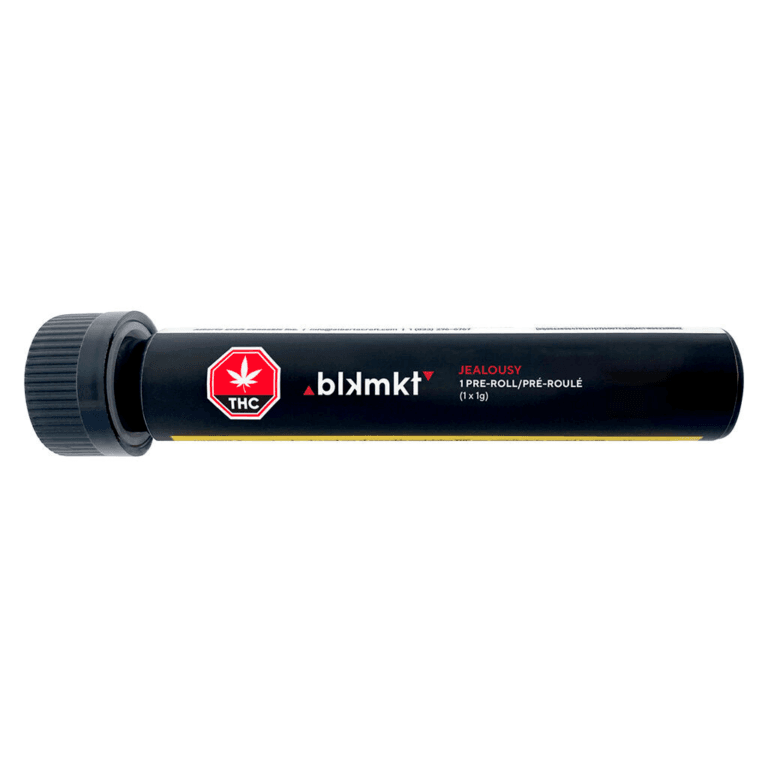 BLK MKT Jealousy Pre-Rolls — Indica, 1x1g