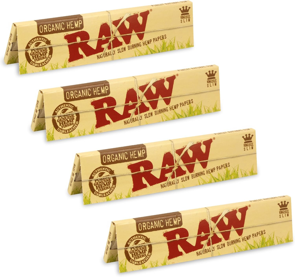 RAW Rolling Papers KING Size (ORGANIC HEMP)