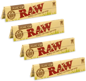 RAW Rolling Papers KING Size (ORGANIC HEMP)