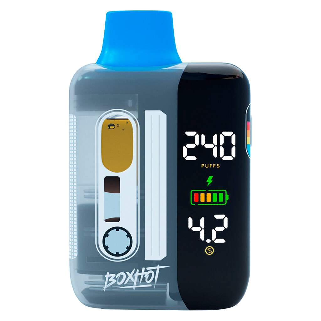 BOXHOT Blue Razz Lemonade Liquid Diamond Charged AIl-In-One Vape — Hybrid, 1g